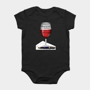 Wine Writer Baby Bodysuit